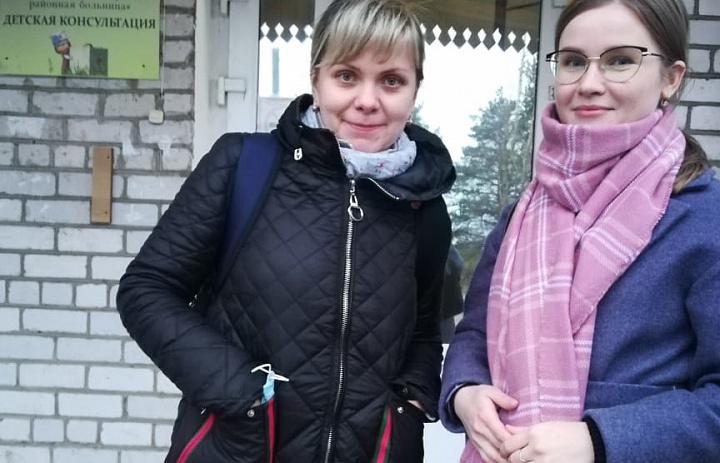 Архангельские врачи осмотрели детей в Виноградовском районе
